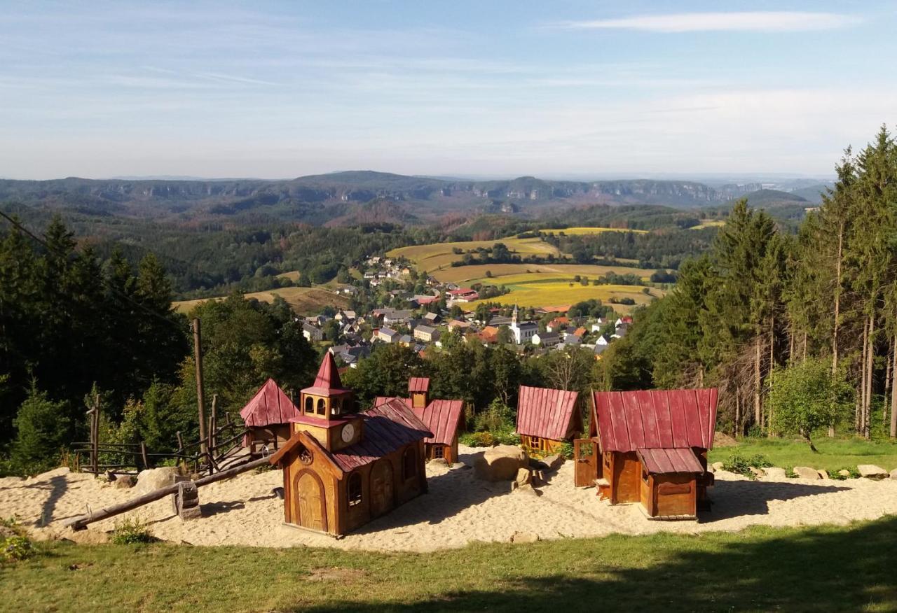 Wanderunterkunft Wachbergbaude Sebnitz Exteriér fotografie